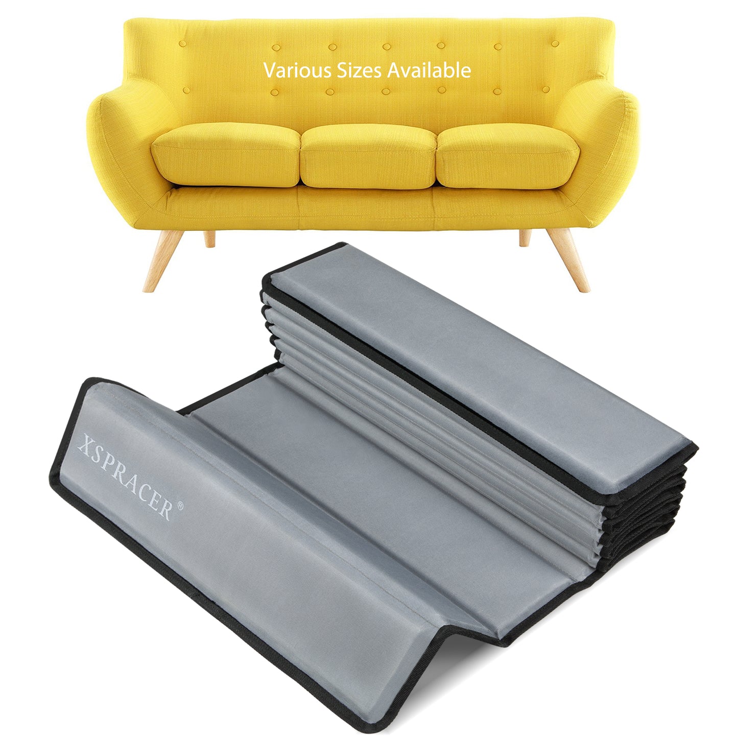 Support de coussin de canapé robuste XSRACER pour siège affaissé, planches de canapé pour canapé affaissé extra robustes, support pour canapé sous les coussins