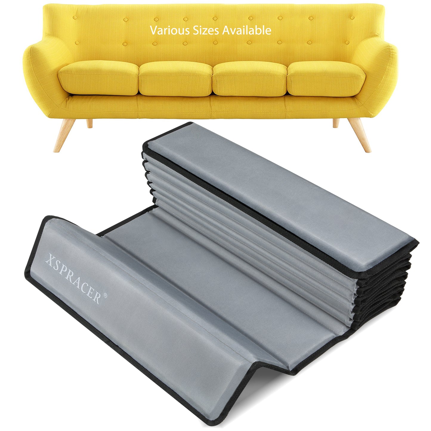 Support de coussin de canapé robuste XSRACER pour siège affaissé, planches de canapé pour canapé affaissé extra robustes, support pour canapé sous les coussins